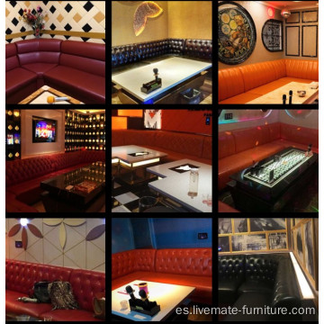 Muebles de sofá personalizados de lujo de lujo Club Chesterfield